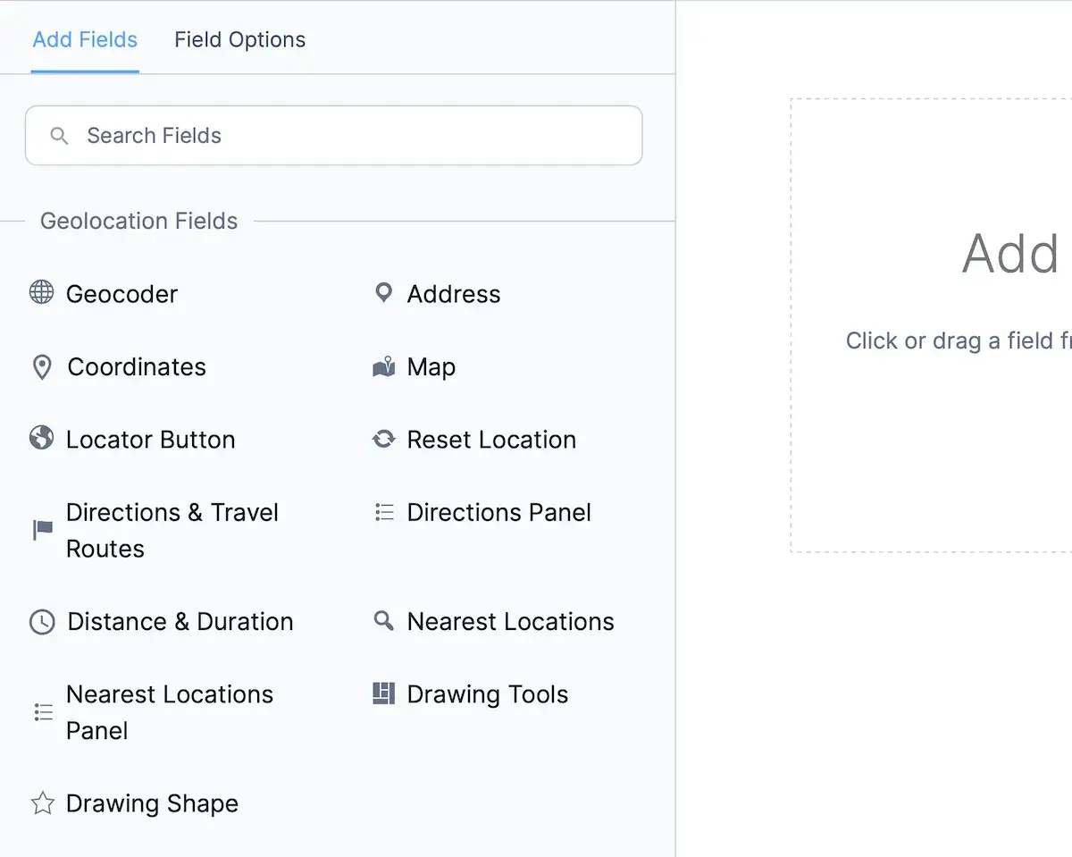 Formidable Geolocation Fields